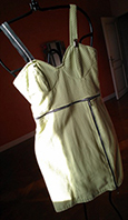 robe zippee fermee